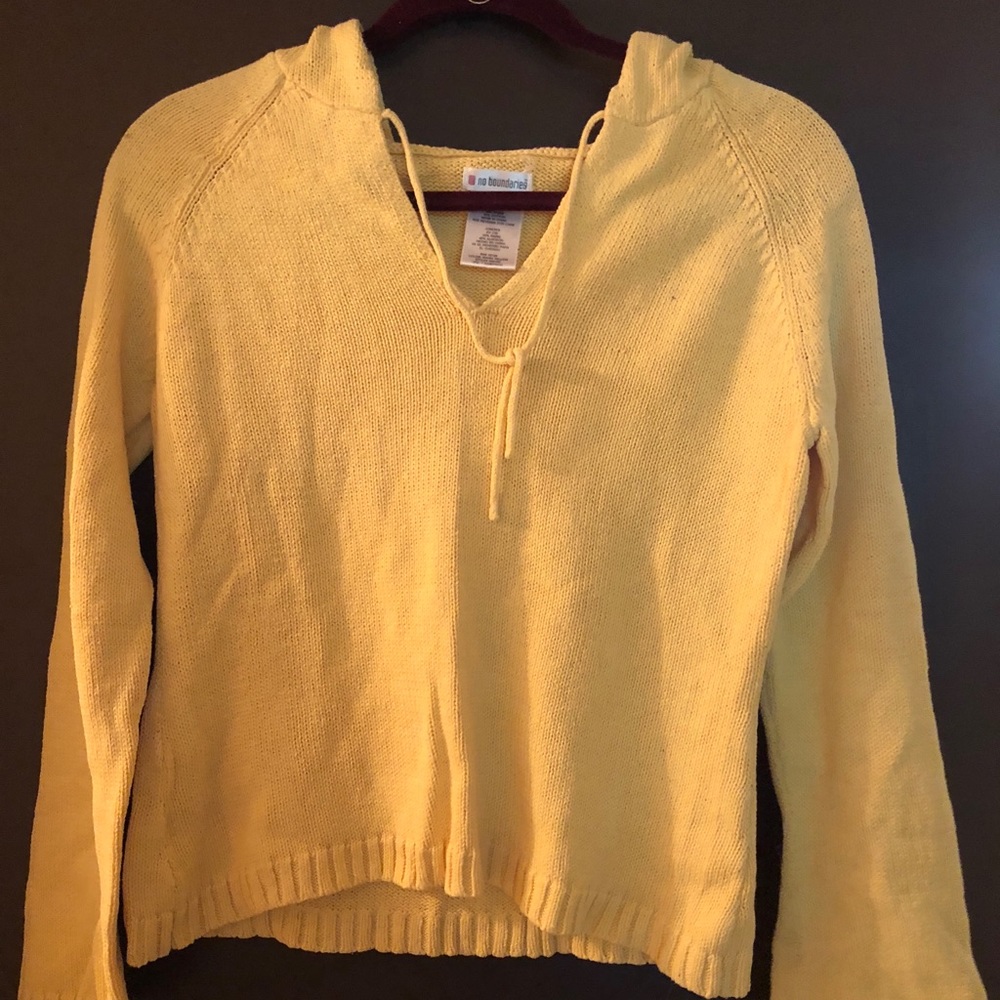 New Boundaries sweater